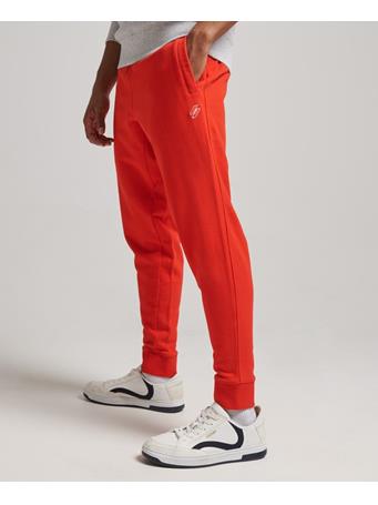 SUPERDRY - Cotton Code Essential Joggers BRIGHT RED
