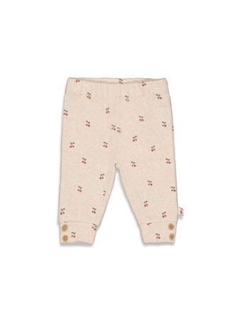FEETJE - Cherry All Over Print Pull On Pants IVORY
