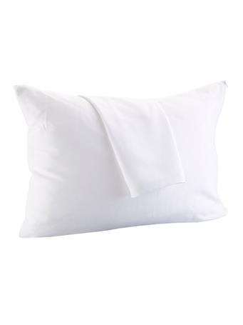 GREAT BAY HOME - 100% Cotton Allergy Control Pillow Protectors  WHITE