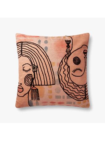 LOLOI RUGS - Justina Blakeney × Loloi Terracotta Cushion TERRACOTTA