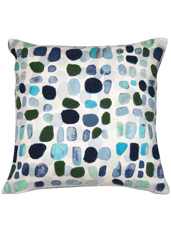 MALINI - Alfie Blue Decorative Pillow BLUE