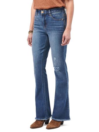 DEMOCRACY - "Ab"solution Blue High Rise Itty Bitty More Boot Jeans Blue Vintage