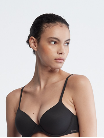 CALVIN KLEIN - Perfectly Fit Modern T-Shirt Bra BLACK