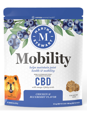 MARTHA STEWART - CBD Mobility Chicken & Blueberry Soft Baked Chews NO COLOUR