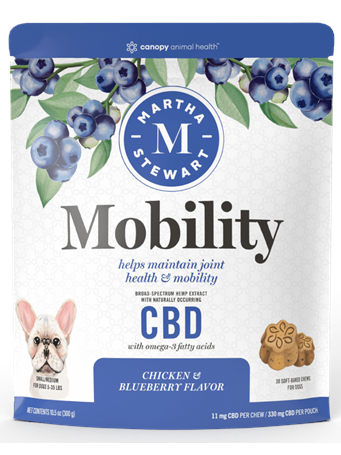 MARTHA STEWART - CBD Mobility Chicken & Blueberry Soft Baked Chews NO COLOUR
