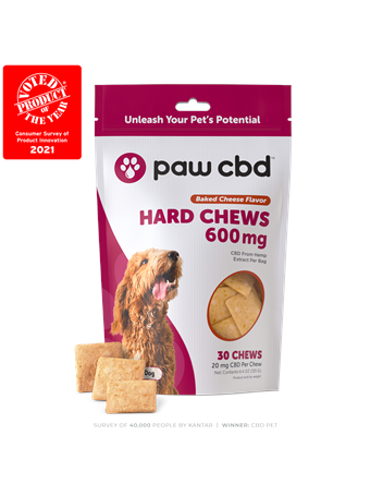 CBDMD - Pet CBD Oil Hard Chews for Dogs NO COLOUR