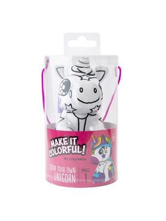 NOTIONS MARKETING - Colorbok Make It Colorful! Make Your Own Plush Unicorn NO COLOR