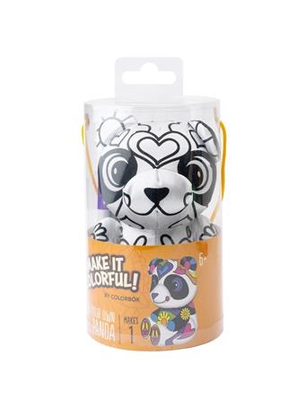 NOTIONS MARKETING - Colorbok Make It Colorful! Make Your Own Plush Panda NO COLOR