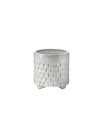 TAG - Imprint Planter W Feet Large WHITE
