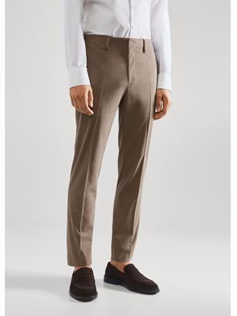 MANGO - Super Slim Fit Suit Pants BEIGE