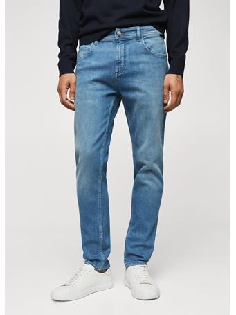 MANGO - Premium Skinny Jeans LGH BLUE