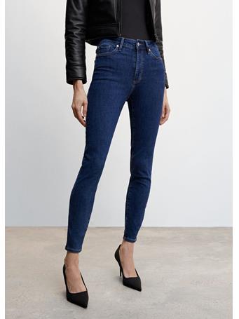 MANGO - High-rise Skinny Jeans NAVY