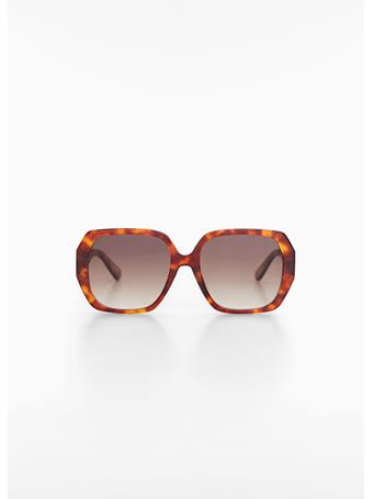 MANGO - Acetate Frame Sunglasses DARK BROWN