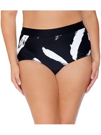 RAISINS - Women's Plus Size Zambezi Island Bikini Bottom BLK
