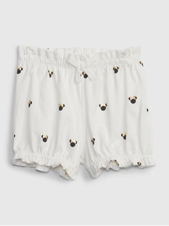 GAP - babyGap Disney 100% Organic Cotton Mix and Match Pull-On Shorts NEW OFF WHITE