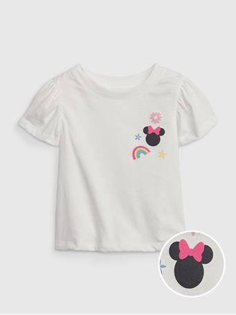 GAP - babyGap Disney 100% Organic Cotton Mix and Match Flutter Sleeve T-Shirt NEW OFF WHITE