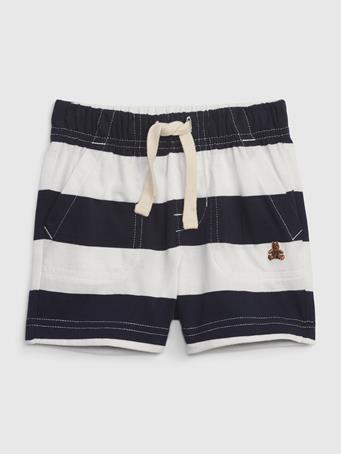 GAP - Baby 100% Organic Cotton Mix and Match Pull-On Shorts NEW OFF WHITE
