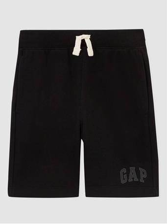 GAP - Kids Gap Logo Pull-On Shorts TRUE BLACK