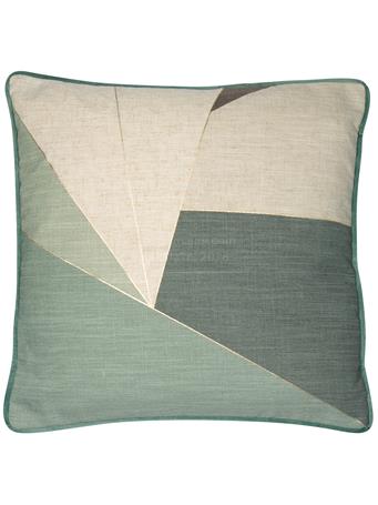 MALINI - Shatter Green Decorative Pillow GREEN