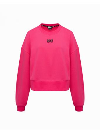 DKNY - Oversized Sweatshirt BEETROOT