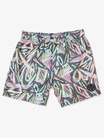 MAUI AND SONS - Scratch That Pool Short BLACK