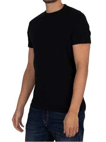 SUPERDRY - Vintage Logo Embroidered T-Shirt BLACK BLACK