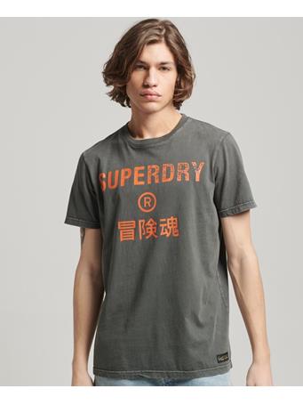 SUPERDRY - Vintage Corporate Logo T-Shirt VINTAGE BLACK