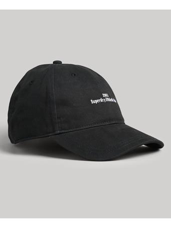 SUPERDRY - Unisex Code Baseball Cap BLACK