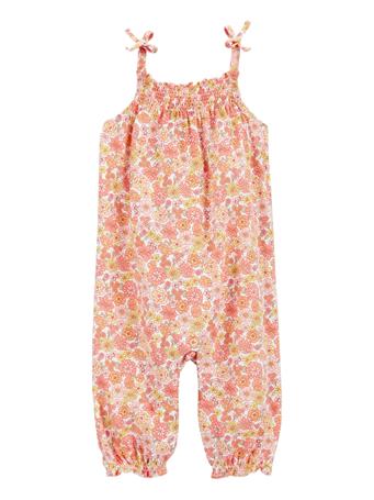 CARTER'S - Baby Floral Tank Jumpsuit PINK