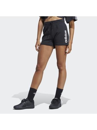 ADIDAS - Essentials Linear French Terry Shorts BLACK/WHT
