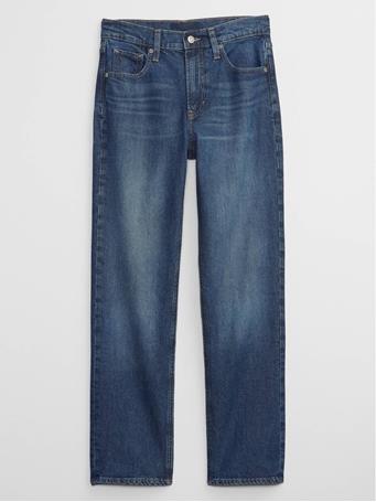 GAP - High Rise Straight Jeans with Washwell DARK MORAN