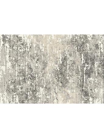 KENSINGTON - Nazca Lines Plush Rug GREY