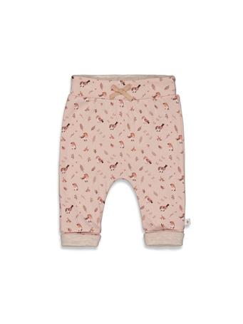 FEETJE - FALLING FOR YOU Allover Print Pull On Pant PINK