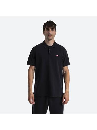 LEVI'S - Housemark Polo Shirt MINERAL BLACK