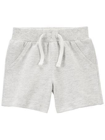 CARTER'S - Baby Pull-On French Terry Shorts GREY
