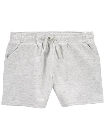 CARTER'S - Kid Pull-On French Terry Shorts HEATHER GREY