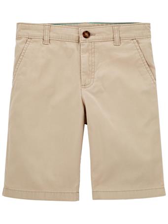 CARTER'S - Kid Flat-Front Shorts KHAKI