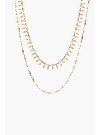 HOSS INTROPIA - Geneva Gold-Plated Double Necklace GOLD