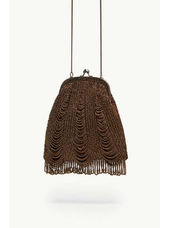 HOSS INTROPIA - Cleo Bucket Bag With Beads GOLD