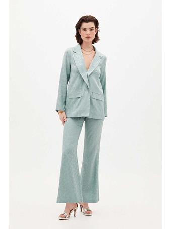 HOSS INTROPIA - Vera Jacquard Suit Trousers BLUE