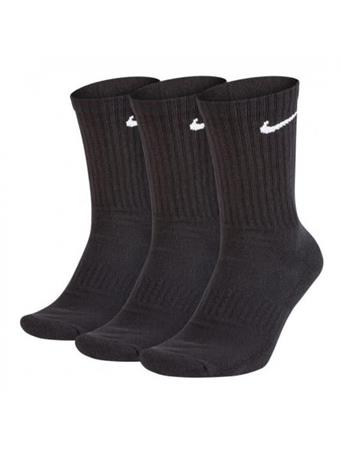 NIKE - 3-Pack Everyday Cushion Crew BLACK