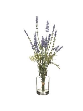 ALL STATE FLORAL - Lavender In Glass Vase PURPLE