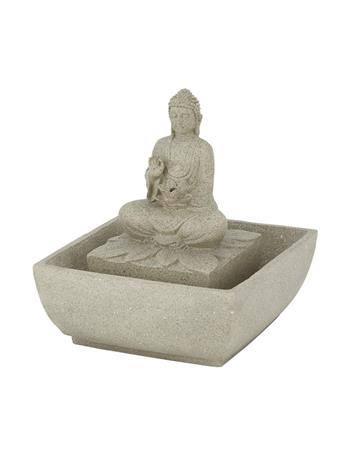 UMA - Buddha Meditating Fountain BEIGE