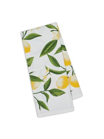 DESIGN IMPORTS - Lemon Bliss Printed Dishtowel WHITE