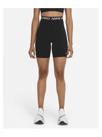 NIKE - Pro 365 Women's High-Waisted 7" Shorts BLACK/(WHITE)