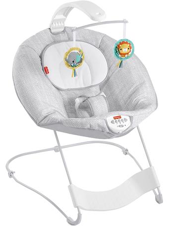 FISHER PRICE - See & Soothe Deluxe Bouncer  GREY