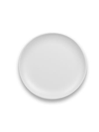 TAR-HONG - Matte Craft Coupe Salad Plate WHITE