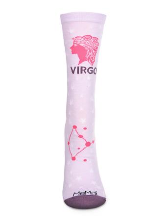 ME MOI - Virgo Zodiac Sign Crew Sock ASST
