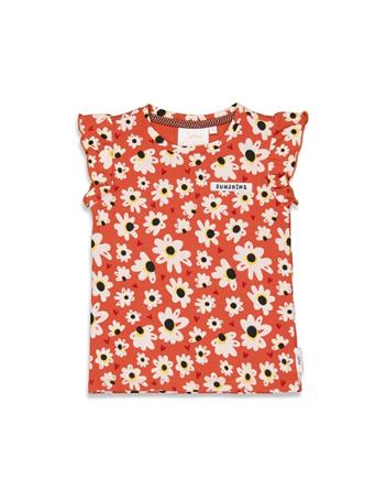 JUBEL- Have a Nice Daisy T-Shirt RUST