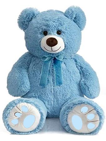 LINZY TOYS - Super Soft Plush Bear BLUE